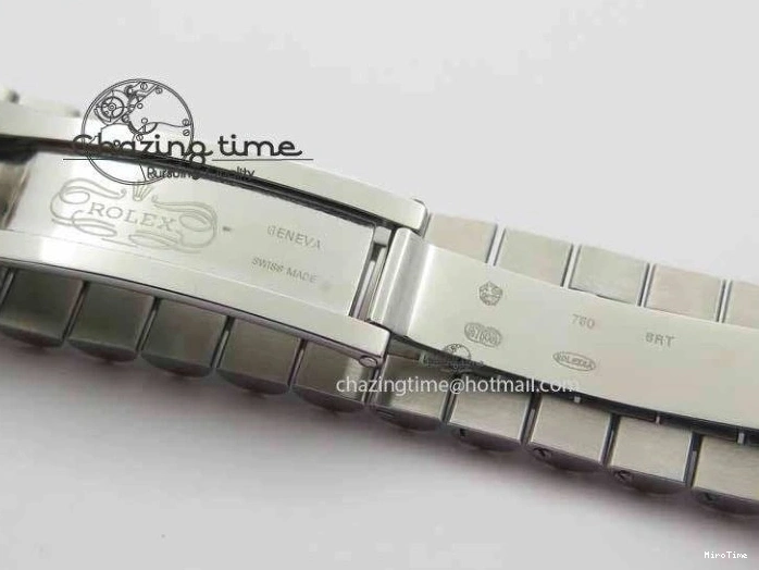 MiroTime 1227 Elegant Day Date 40mm SS BP Maker Best Edition Ice Blue Dial Diamond Markers On SS Bracelet ETA 3700